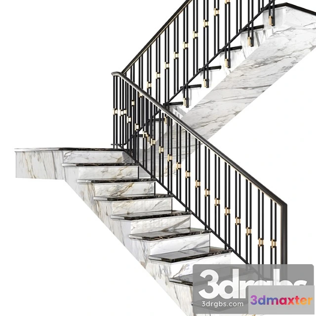 1007248 - Modern Staircase In Art Deco Style Modern Interior Old 7