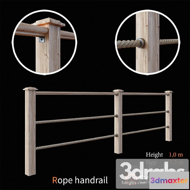 1007270 - Rope Handrail