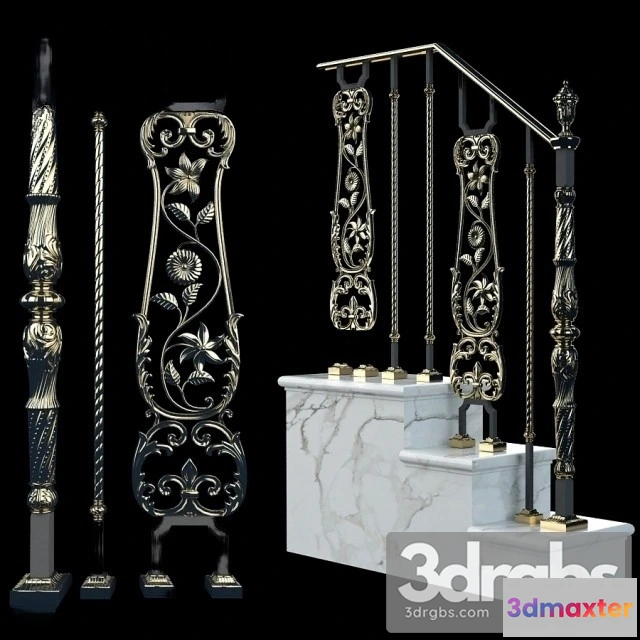 1007300 - Stair Railing Pattern