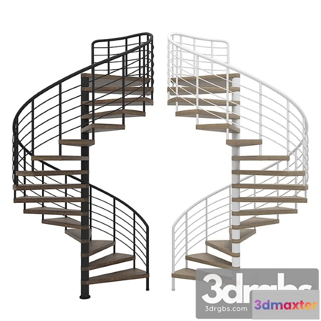 1007318 - Staircase Spiral staircase