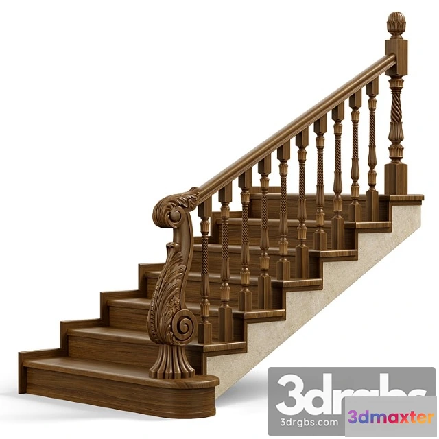 1007386 - Wooden Stairs 004