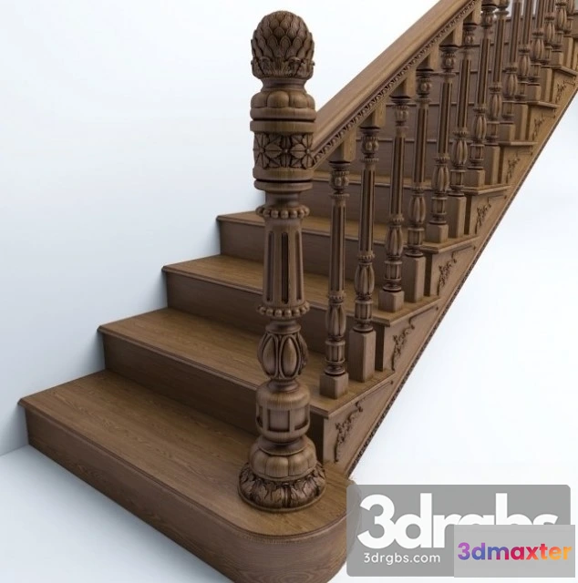 1007392 - Wooden Stairs