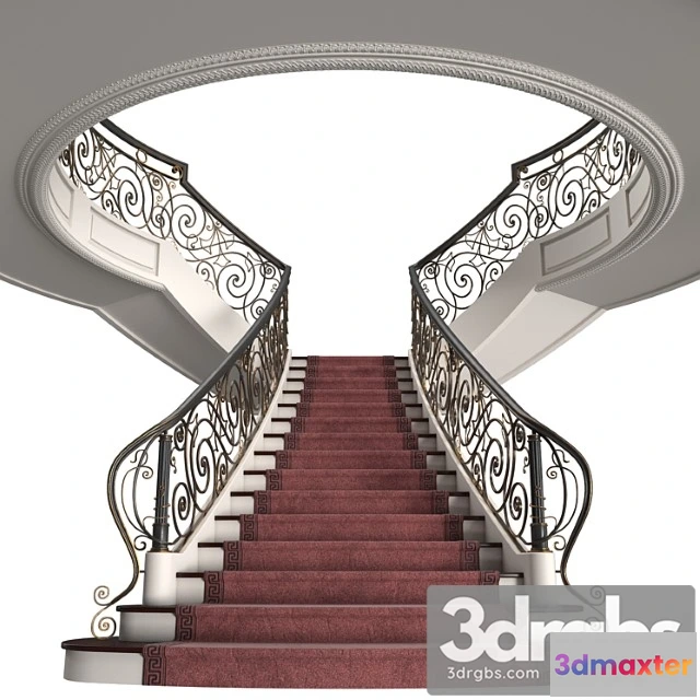 1058216 - Mansion staircase
