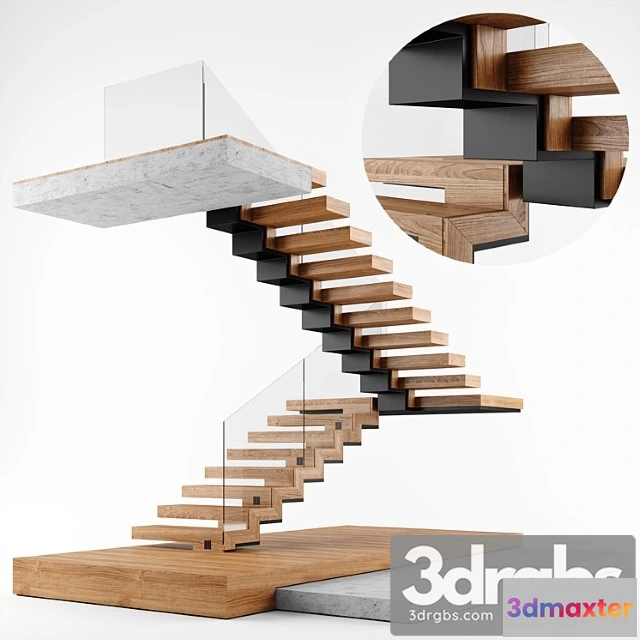 1058222 - Modern interior stair 02
