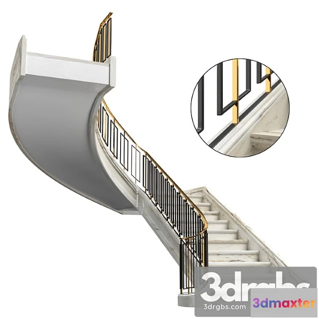 1058240 - Neoclassical staircase