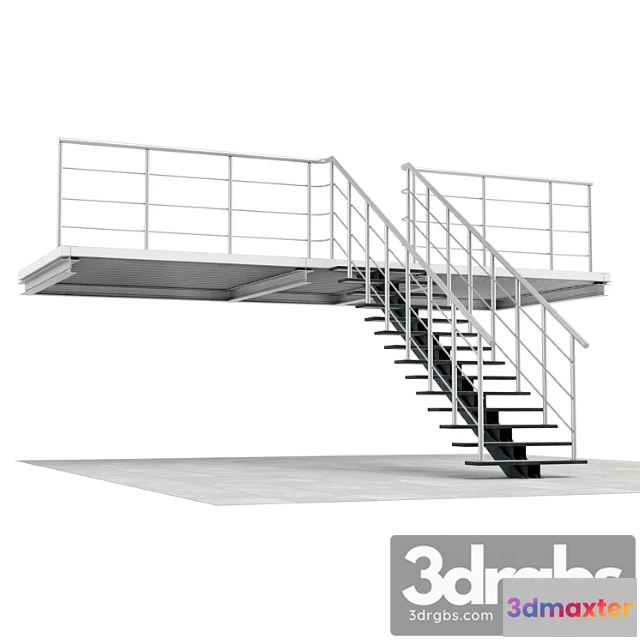 1058290 - Warehouse stairs