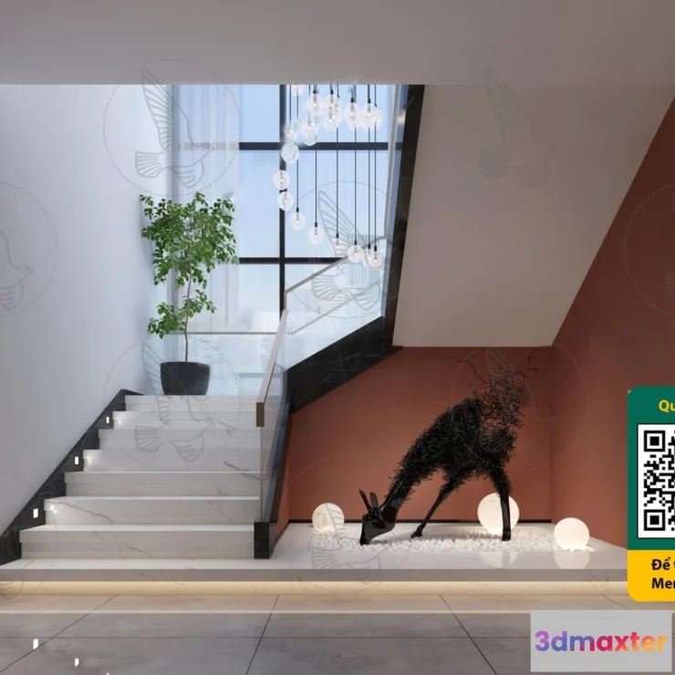 1245136 - Stair Case - 3D Models - 001 - 3692