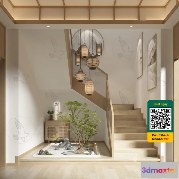 1245138 - Stair Case - 3D Models - 002 - 3693