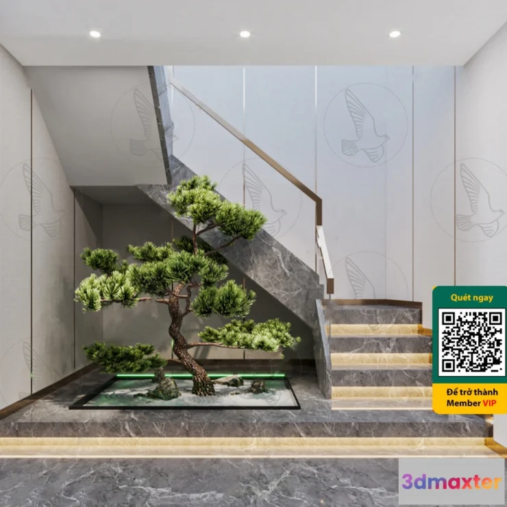 1245140 - Stair Case - 3D Models - 003 - 3694