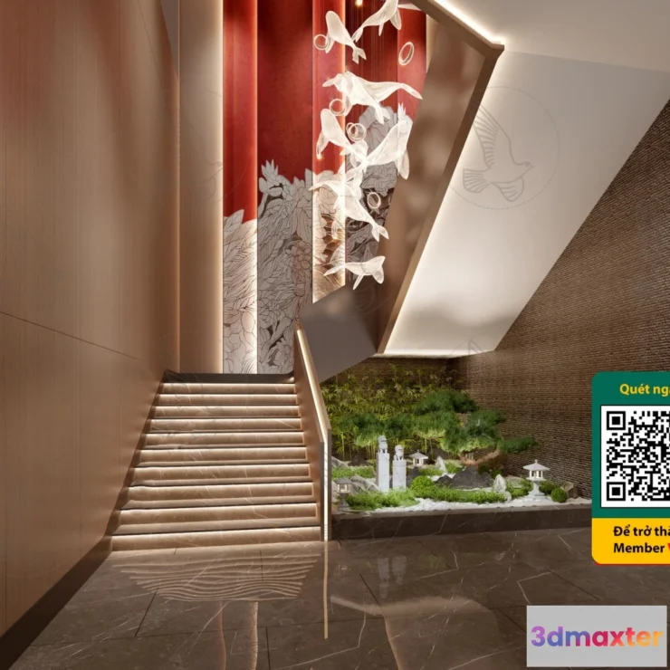 1245142 - Stair Case - 3D Models - 004 - 3695