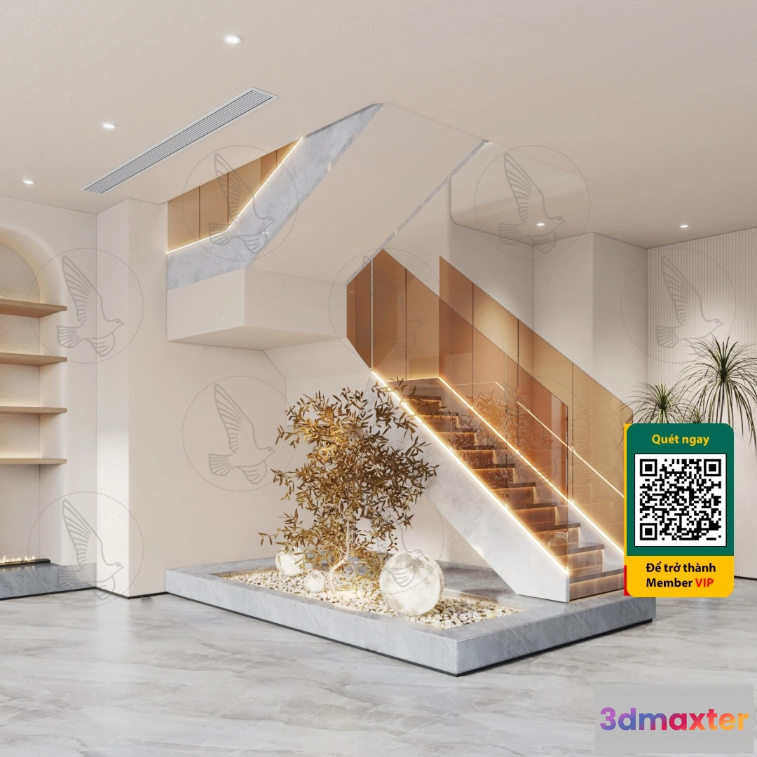 1245154 - Stair Case - 3D Models - 010 - 3701