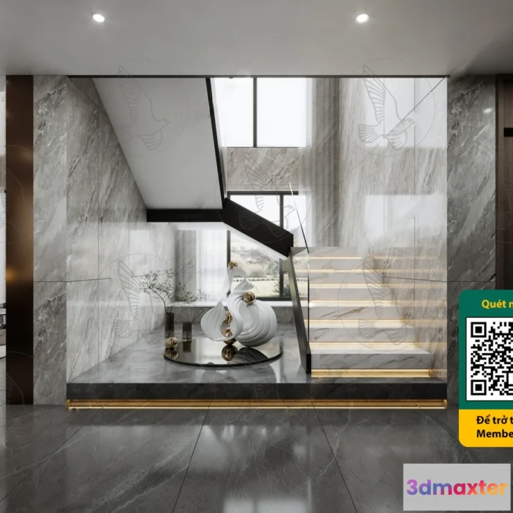 1245156 - Stair Case - 3D Models - 011 - 3702