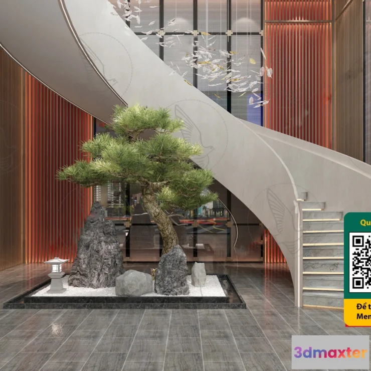 1245158 - Stair Case - 3D Models - 012 - 3703