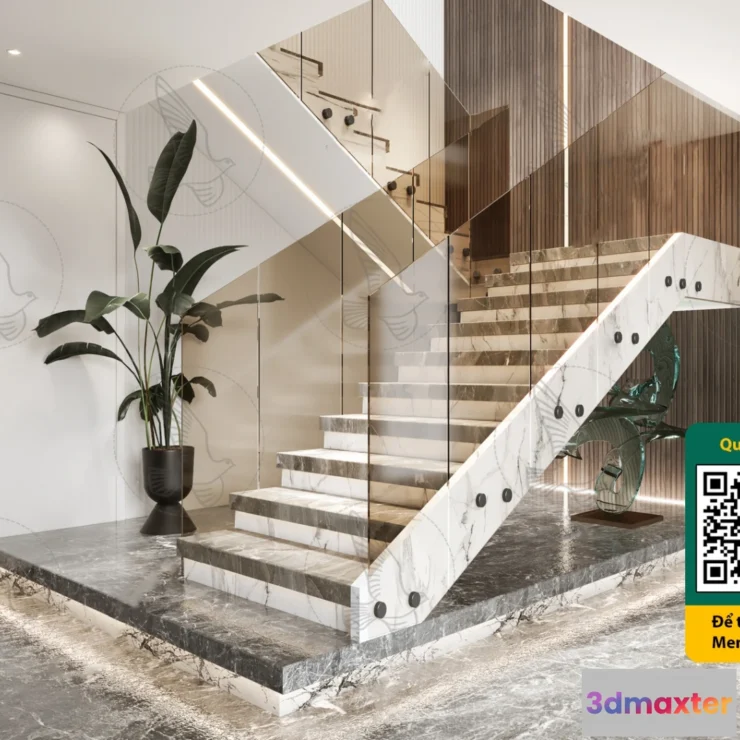 1245162 - Stair Case - 3D Models - 014 - 3705