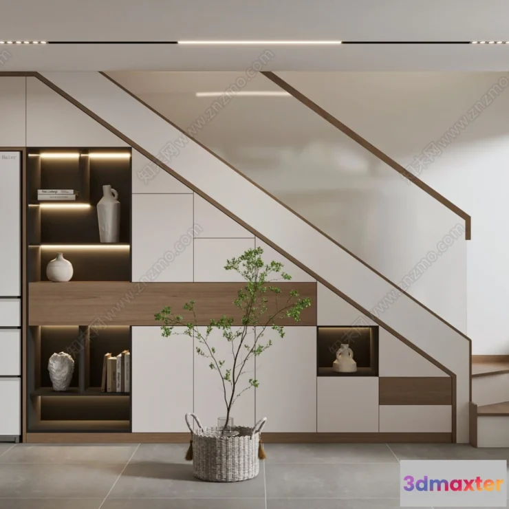 1246090 - STAIR - VRAY  CORONA - 3D MODEL - 4169