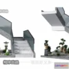 1246718 - STAIR - VRAY  CORONA - 3D MODEL - 4483