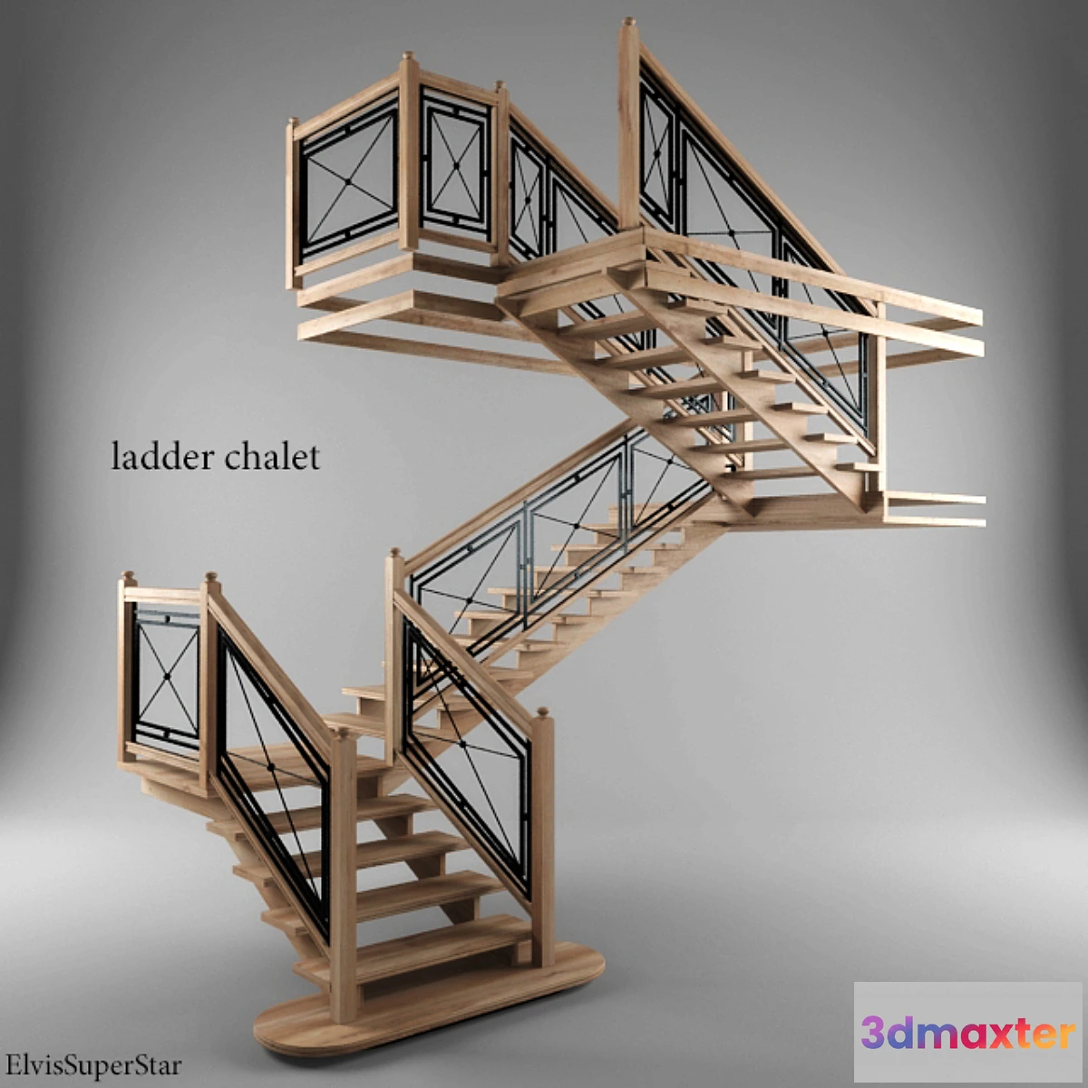 1271899 - Chalet ladder 3D Max