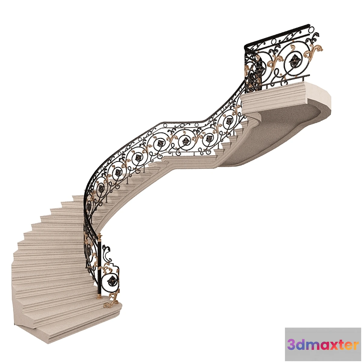 1272806 - The ladder 3D Max