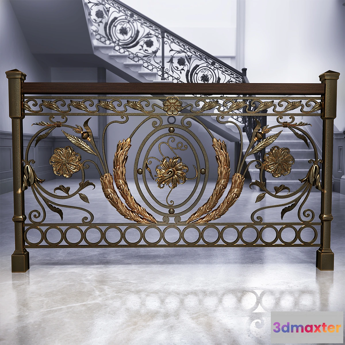 1291167 - railing - No.2 3D Max