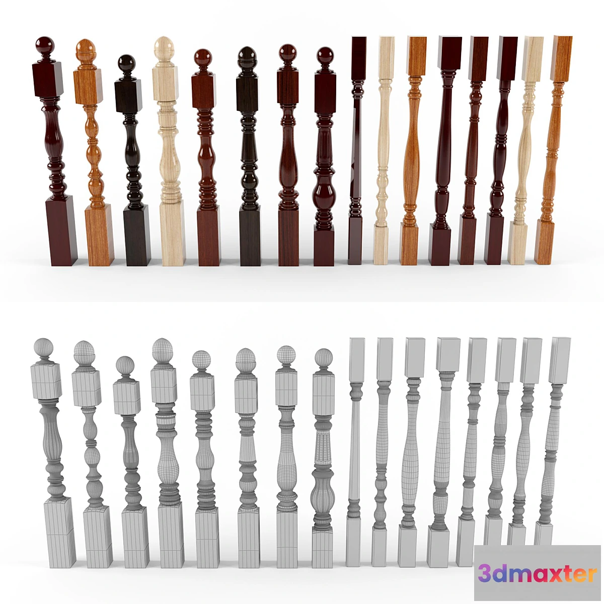 1291573 - RungStair 3D Max