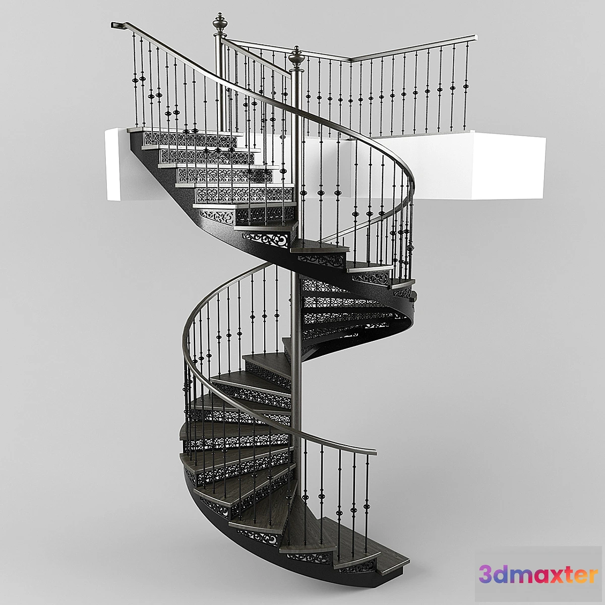 1292273 - Spiral staircase - No.2 3D Max