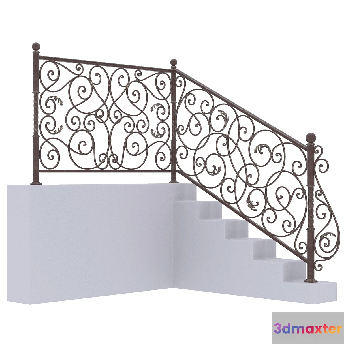 1294911 - Forged fencing 3D Max