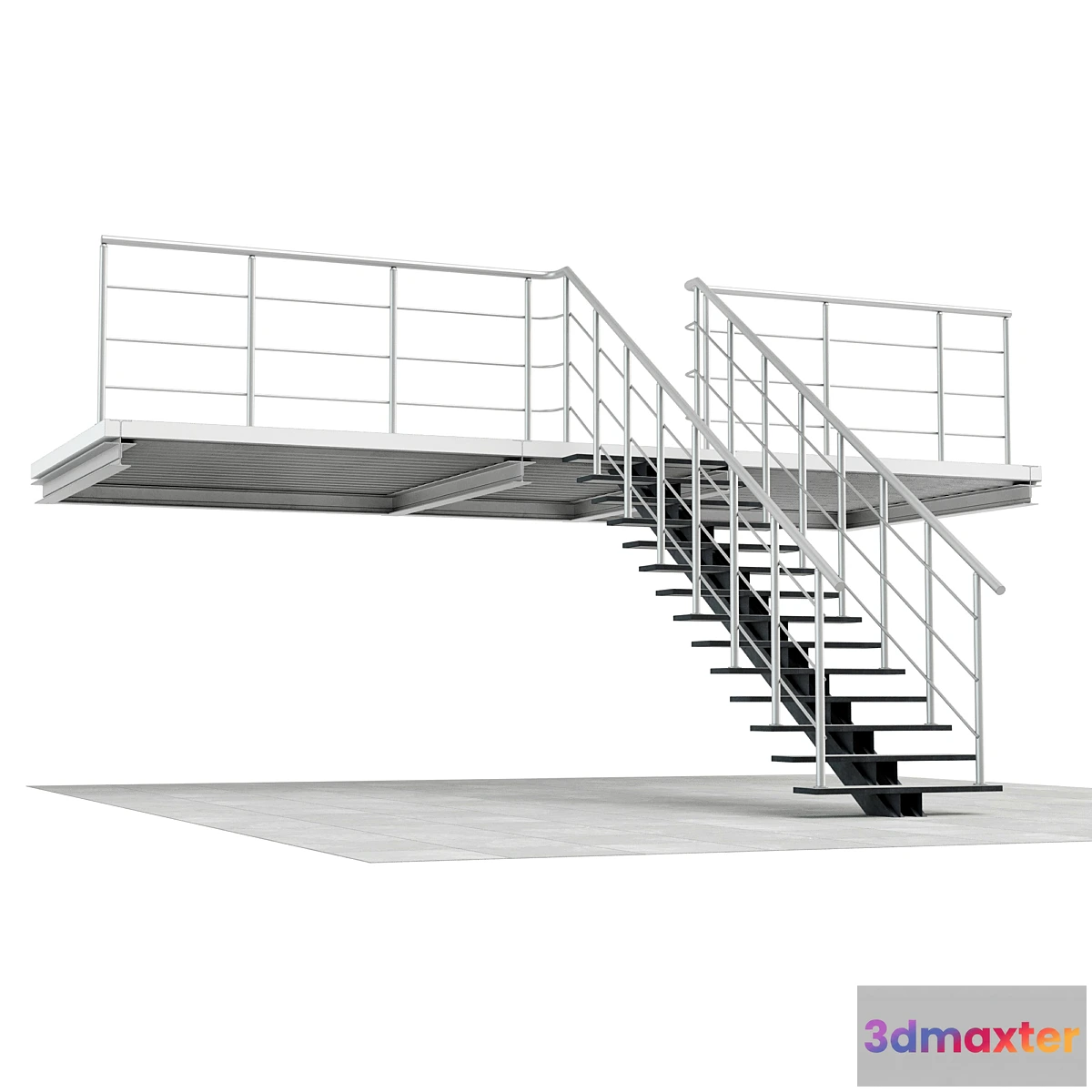 1314490 - Warehouse stairs 3D Max