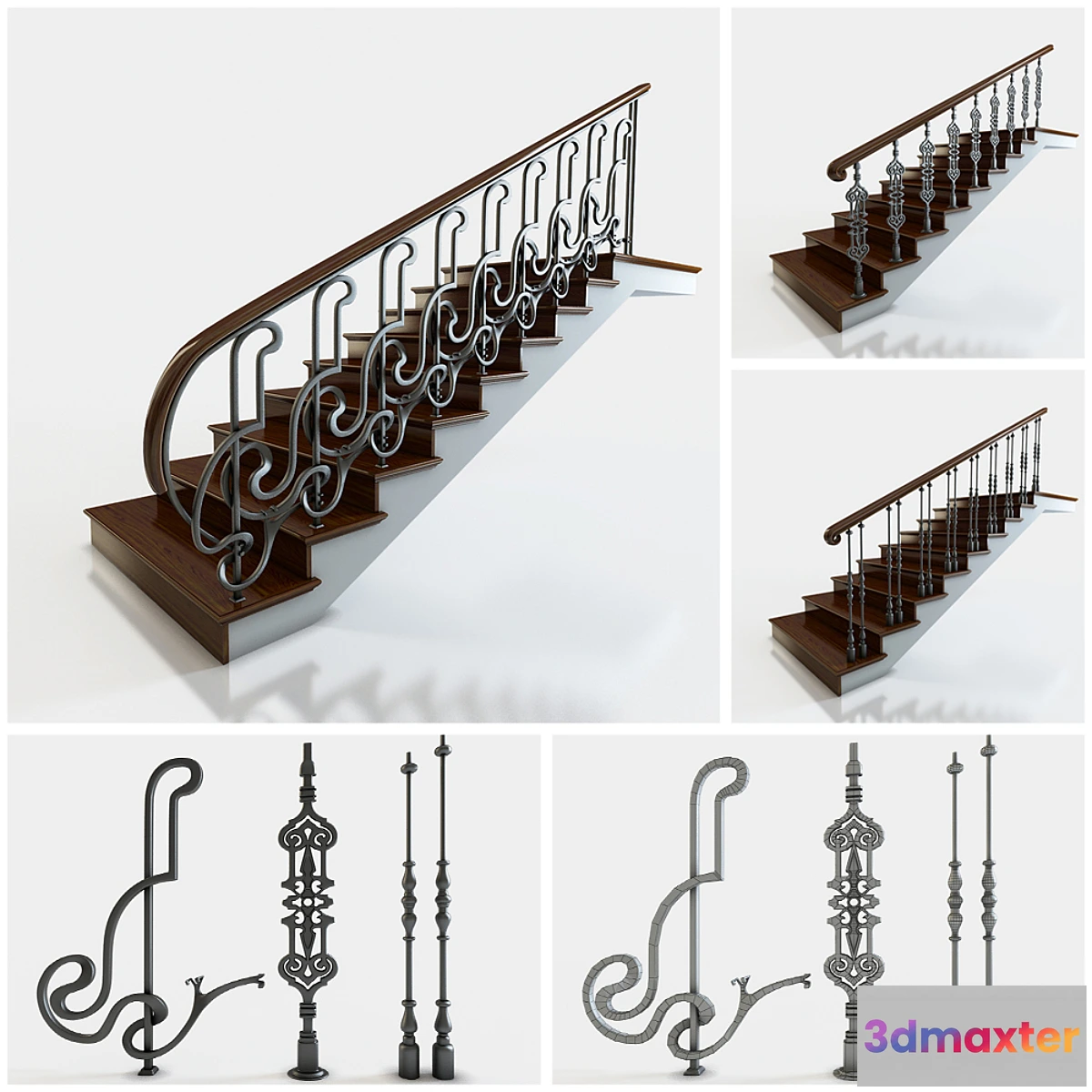 1329300 - Stairs - No.5 3D Max