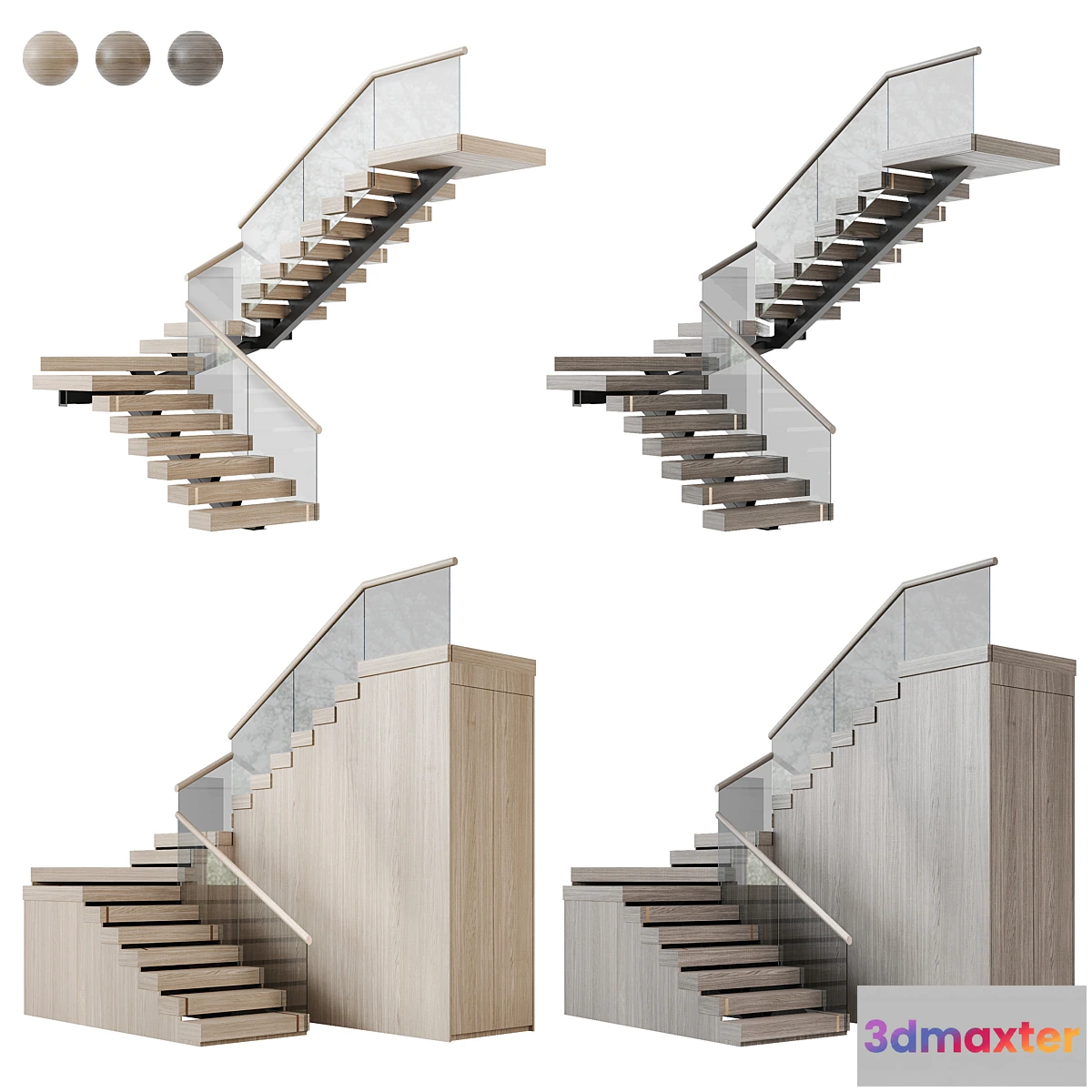 1330924 - Modern staircase 18 3D Max
