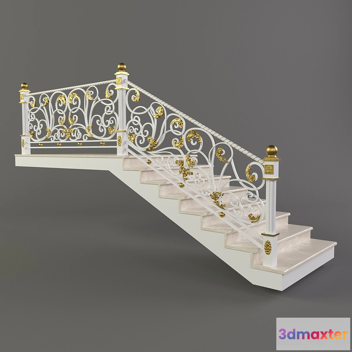 1357279 - Forged stairs 2 3D Max