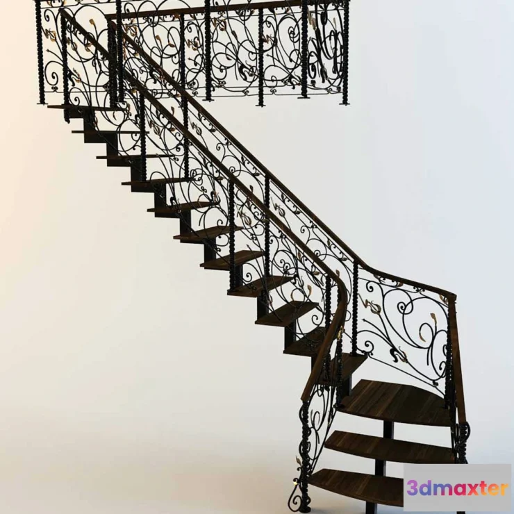 1393056 - is a forged staircase 3D Max