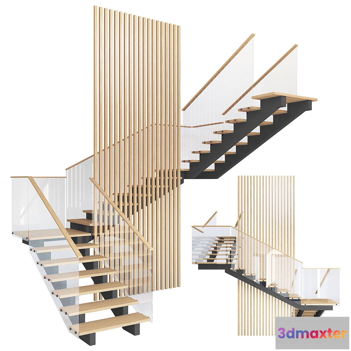 1400876 - Staircase 011 3D Max