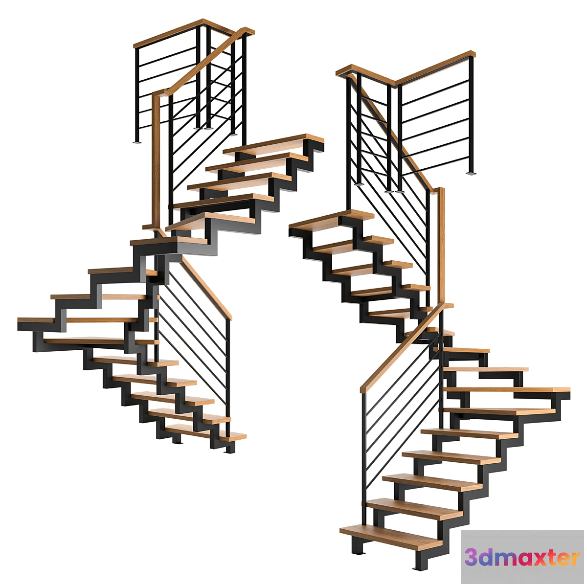 1410670 - Winder stairs 3D Max