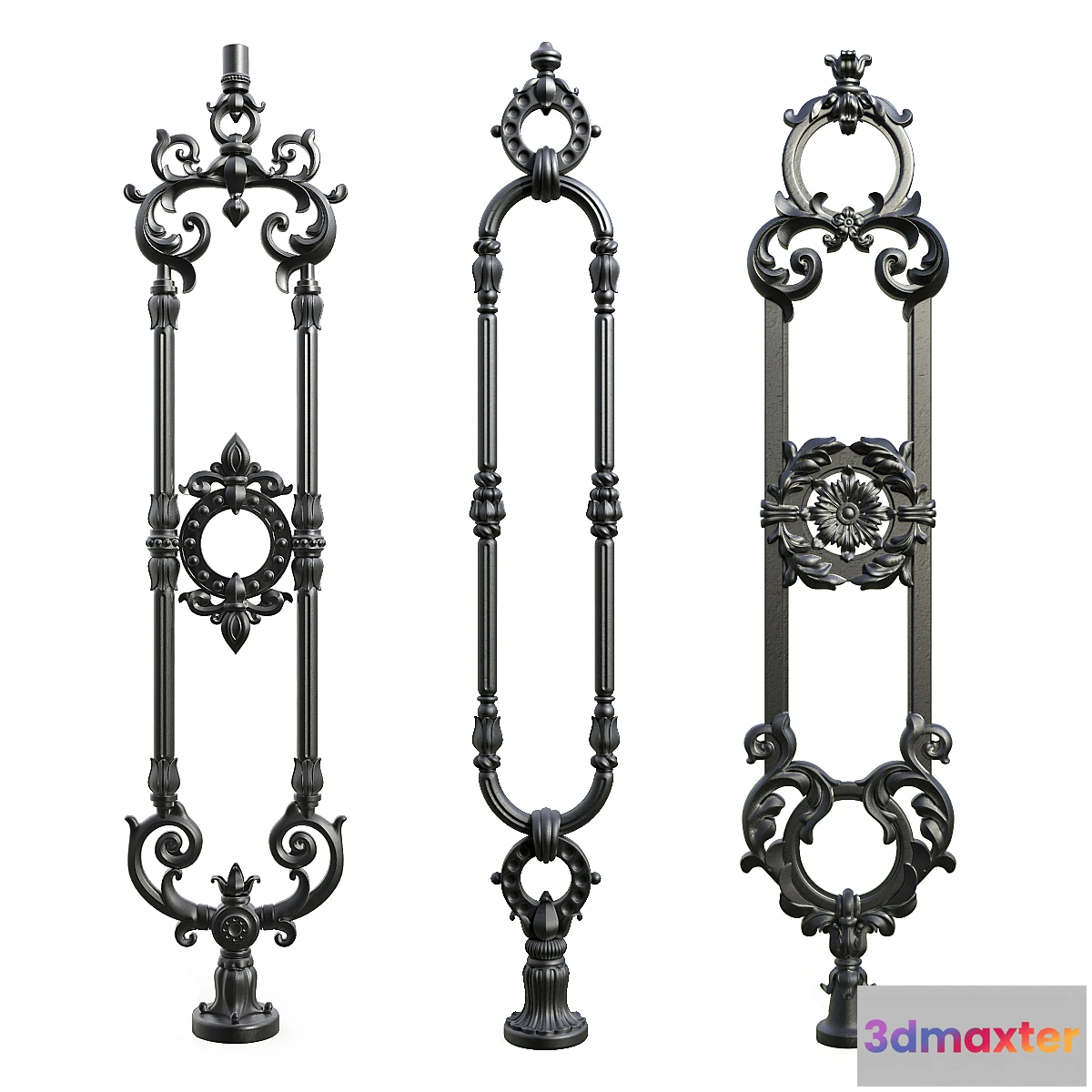 1414462 - Baluster cast 3D Max