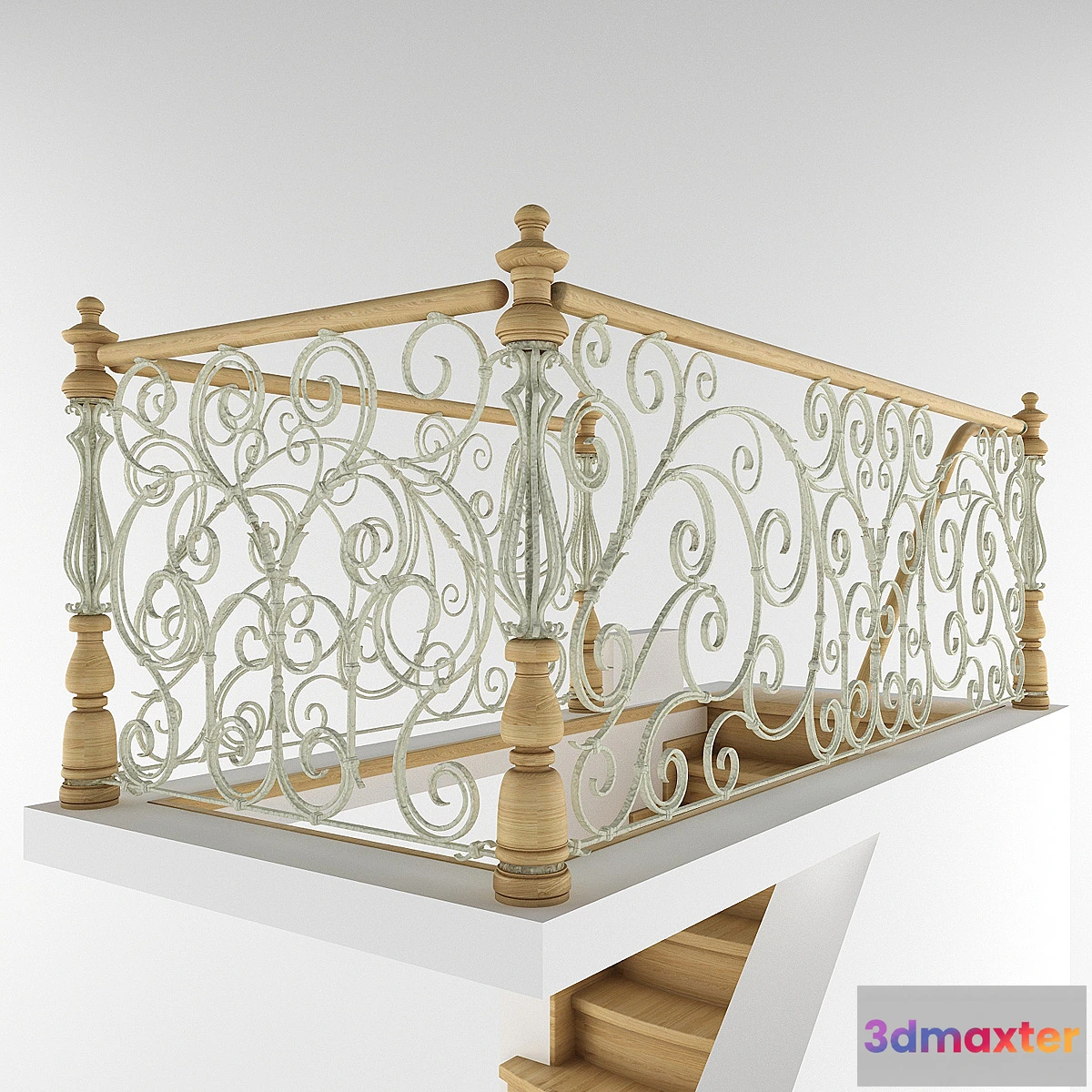 1416582 - Stairs to loft 3D Max