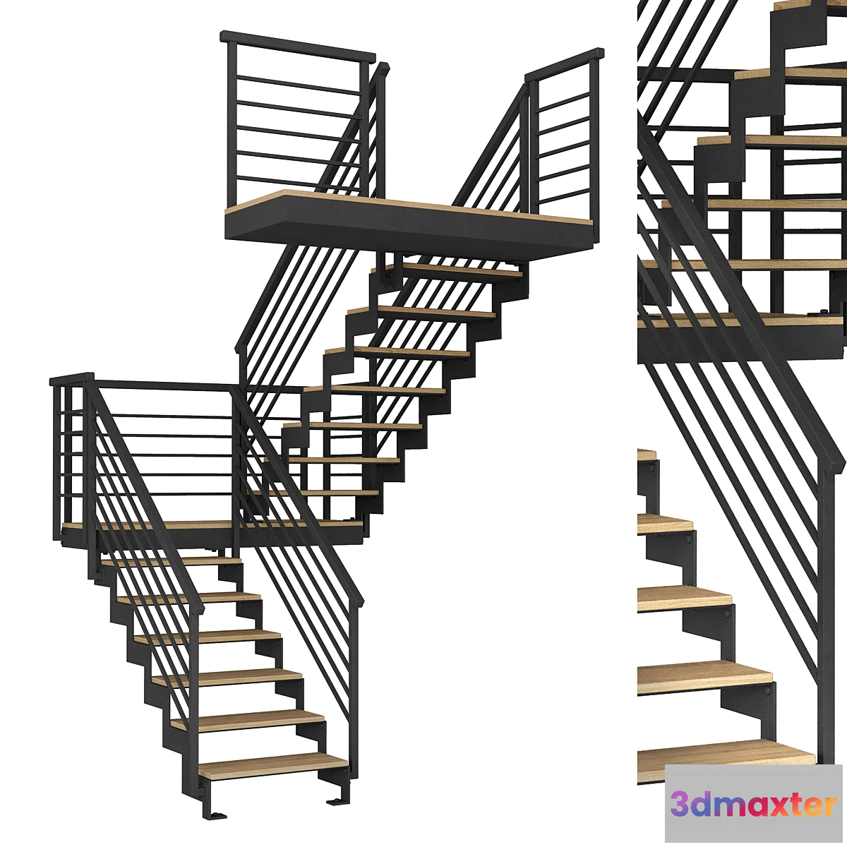 1430700 - Staircase 019 3D Max