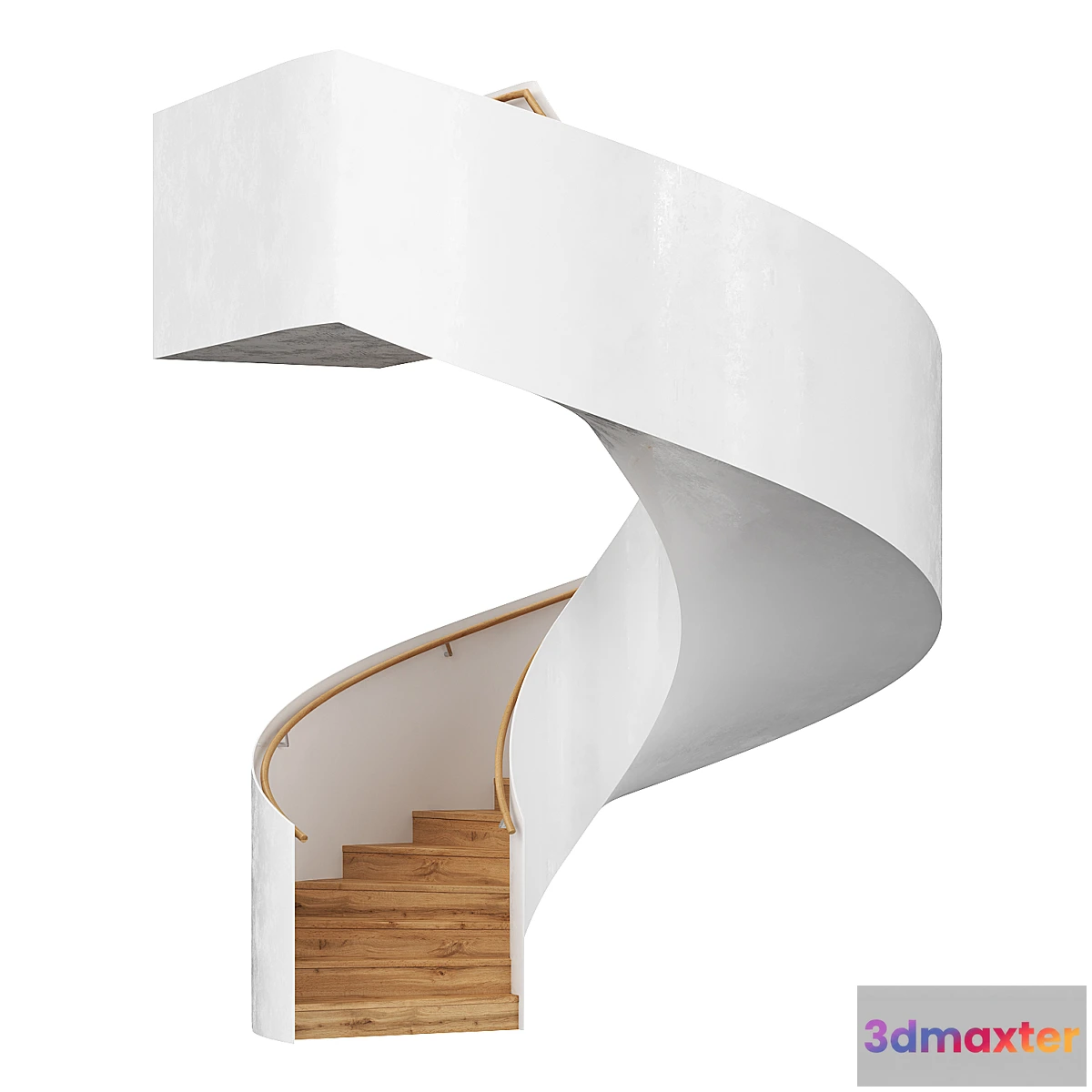 1476898 - Spiral staircase 15 3D Max