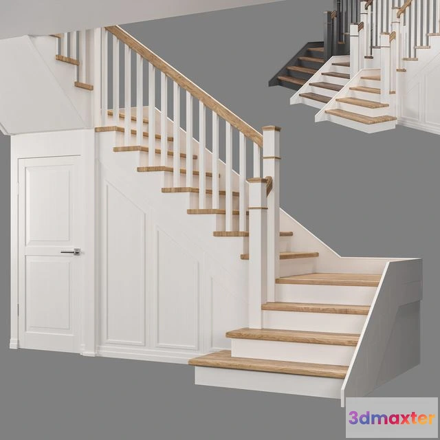 1544735 - Staircase with pantry 3D Max