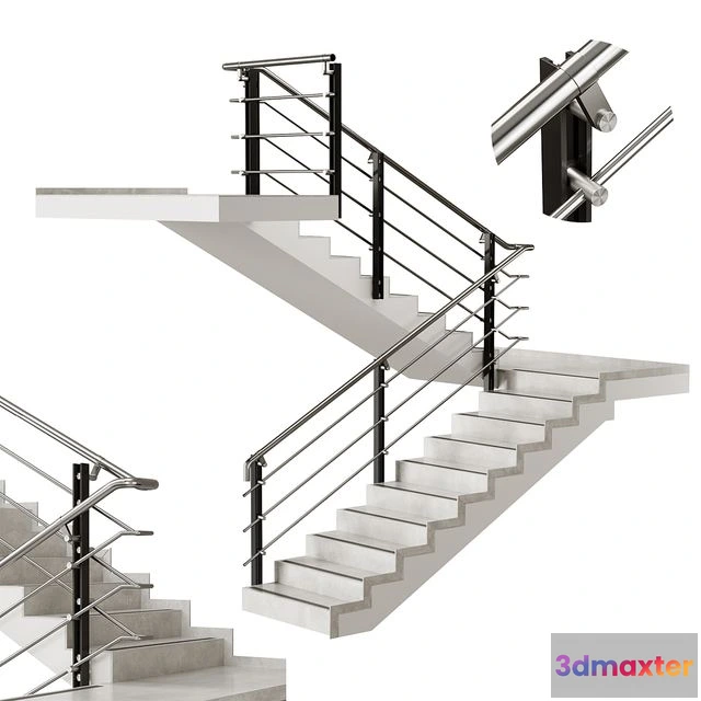 1544737 - Stairs (024-2) 3D Max