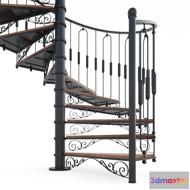 1560787 - Stairs 003 3D Max