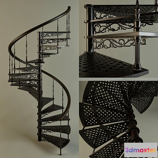 1666984 - other-models - Staircase 102 3D Max