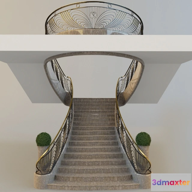 1666990 - other-models - Stairs 99 3D Max