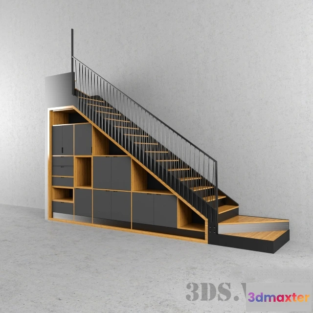 1667022 - other-models - Steel coffee stairs 3D Max