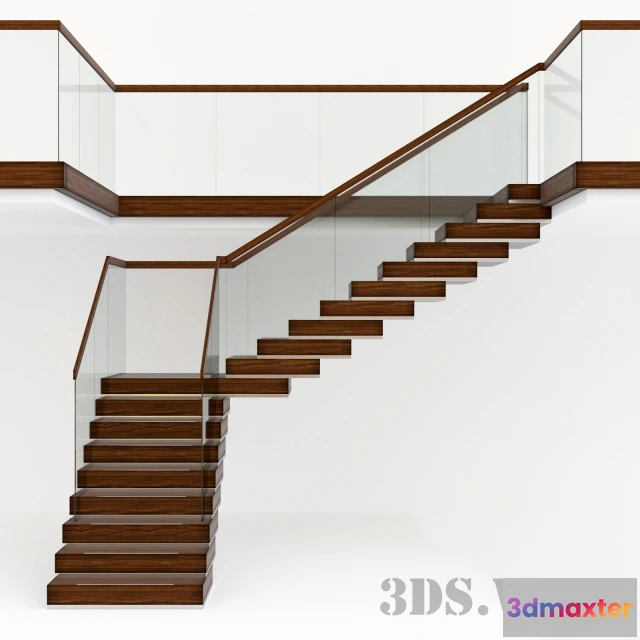 1667030 - other-models - Staircase in modern style 3D Max