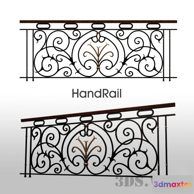 1667054 - other-models - Railing - Handrail 3D Max