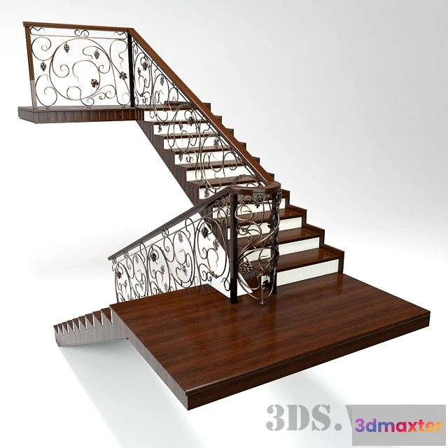 1667068 - other-models - Forged staircase 3D Max