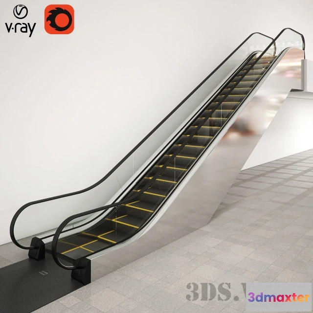 1667076 - other-models - Escalator Kone TM110 Modular 3D Max