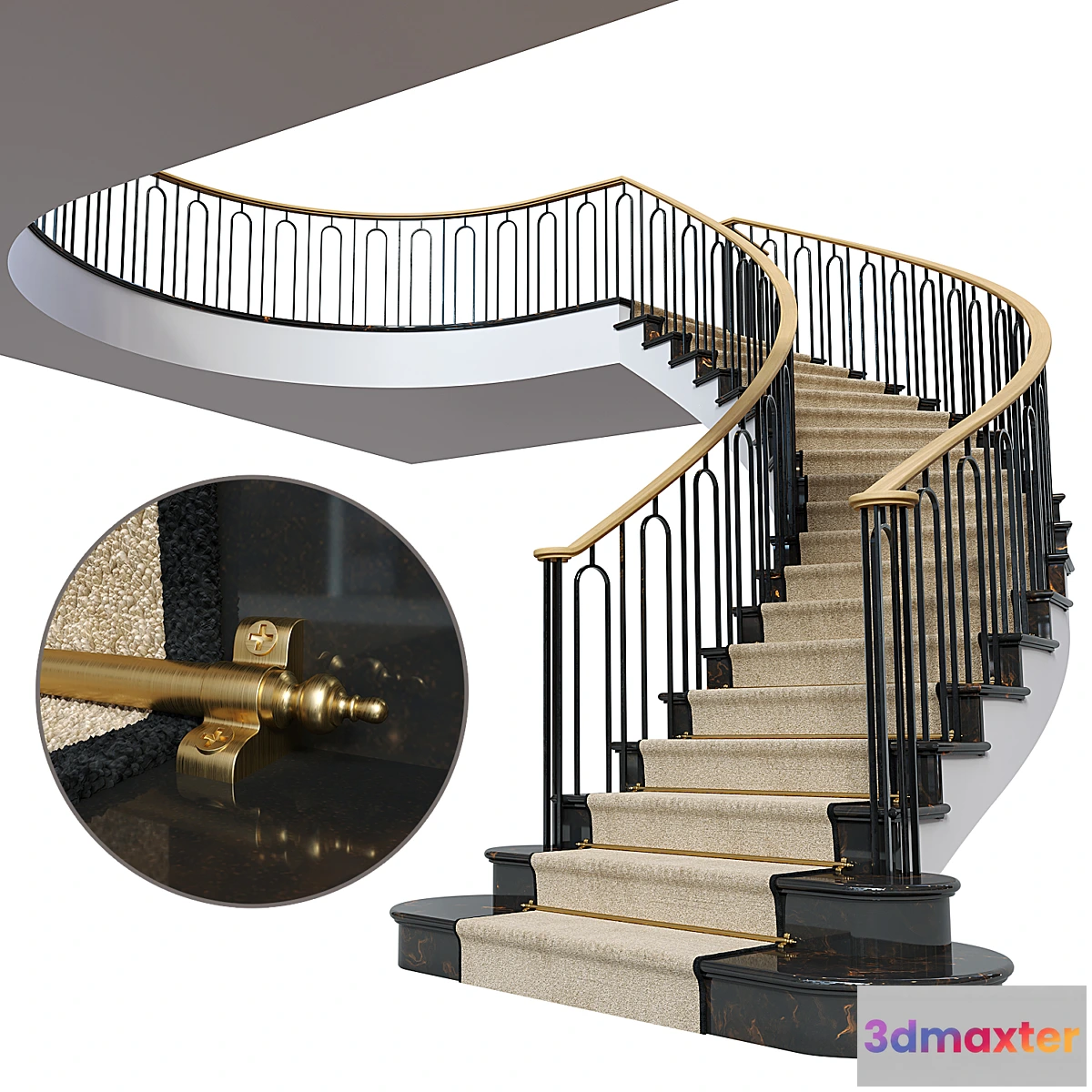 706422 - Neoclassical staircase 2