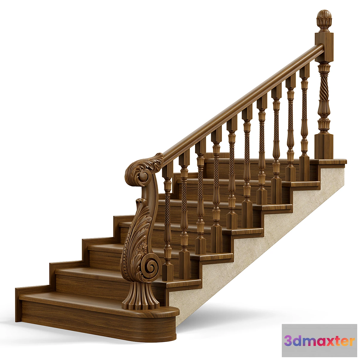 755497 - Wooden stairs 004 - No.2