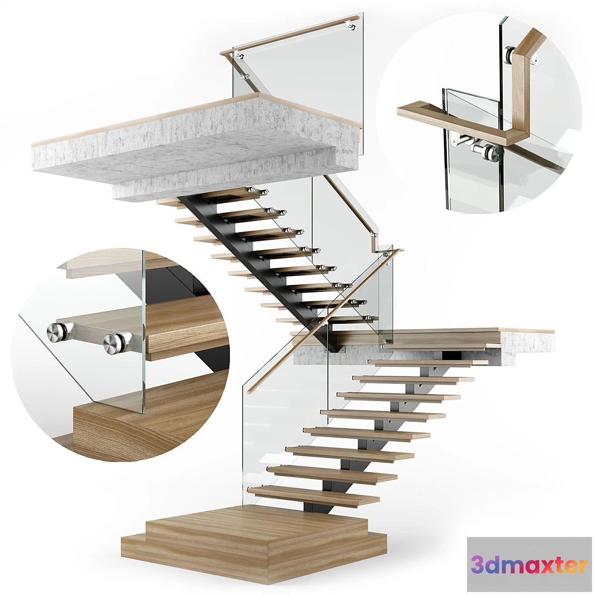 842369 - Modern interior stair 07 - No.4